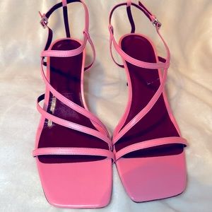 NIB Staud Gita Leather Sandals